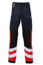 Rettungsdienst Einsatzhose Dynamic Rescuewear Marineblau/Neonrot
