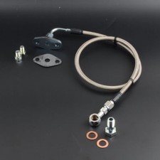 Turbo Oil Feed Line Kit For MAZDA RX-7 FC3S W/ Stock HITACHI HT18S 70cm 