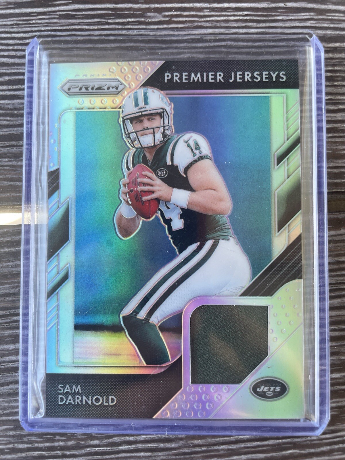 2018 Prizm Football - Prizm Premier Jerseys #PP-3 - Sam Darnold RC - Vikings