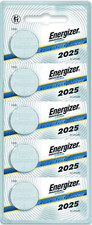 500 5 boxes of 100  Energizer CR2025 155mAh 3V Lithium LiMnO2 expires 2034