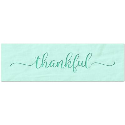 Thankful Script Stencil - Reusable DIY Craft Tool for Painting ...