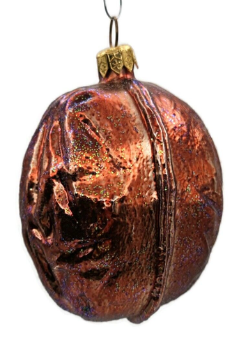 Christopher Radko Jumbo Nussbaum braun Herbst Christbaumschmuck 95-249-0 - Bild 5 von 7