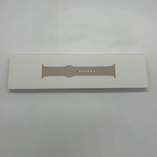NEW Apple Watch Sport Band 41mm S/M Starlight Stainless Steel Pin