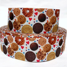 GROSGRAIN RIBBON 5/8", 7/8",1.5", 3" Girl Scouts Cookies g4 Printed COMBINE SHIP