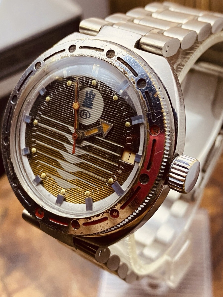 Vintage Watch VOSTOK WOSTOK Neptune Amphibia, Automatic, USSA