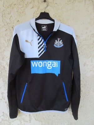 Pull Officiel Newcastle United – Noir – Taille S – Haut NUFC