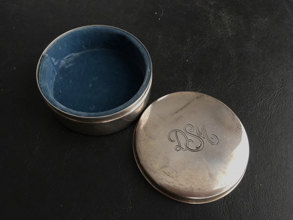 Tiffany shop silver box