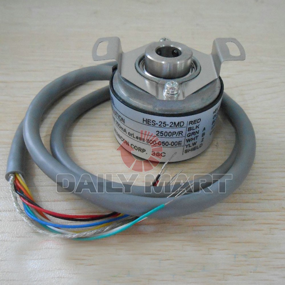 NEMICON NEW HES-25-2MD Density Control Rotary Incremental Encoder ...