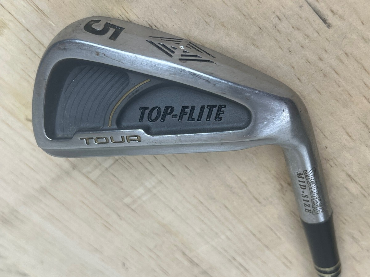 スポルディング SPALDING TOP-FLITE TOUR MID-SIZE Spalding Top-Flite Tour Mid-Size Steel Shaft 5 Iron RH | eBay