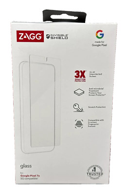 ZAGG Glass Elite Tempered Glass Screen Protector for Google Pixel 7a
