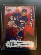 2021 Upper Deck Series 2 ALEXIS LAFRENIERE Rookie Class Foil Red Parallel RARE