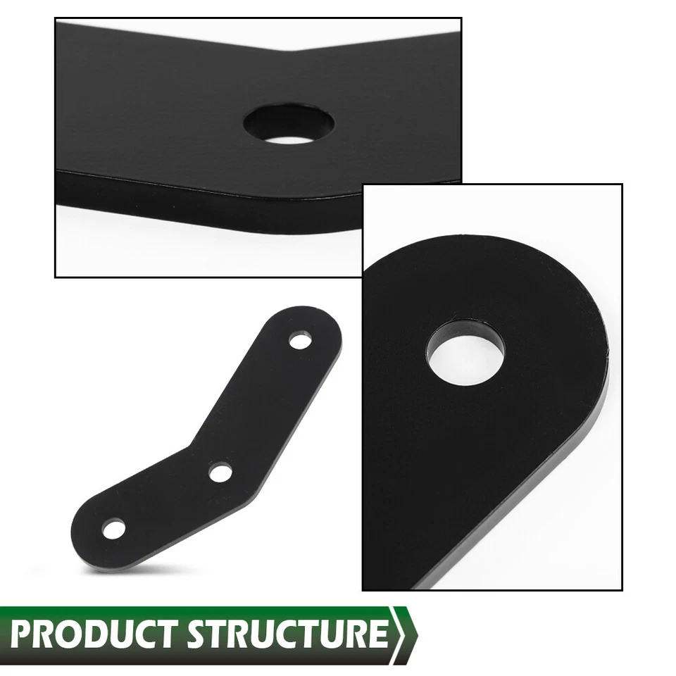 2" Front + Rear Shackle Relocation Lift Kit Fit For 1987-1995 Jeep Wrangler YJ - Image 4 of 4