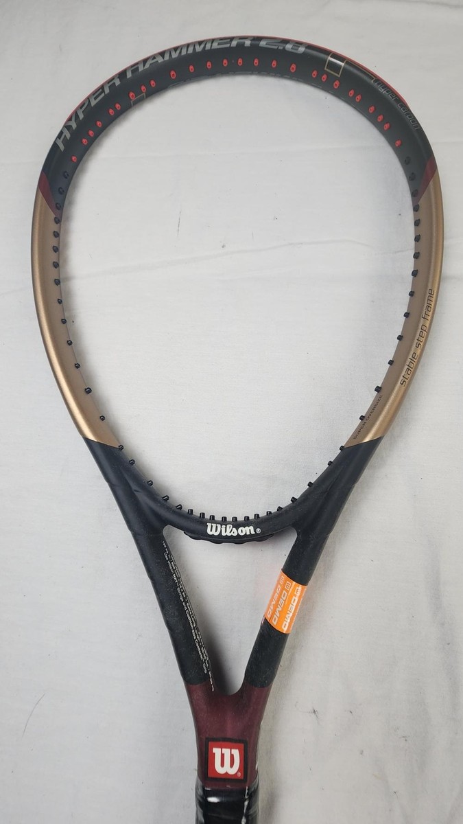 ryaw ダブルニー Wilson Hyper Hammer 2.8 Demo Tennis Racket (T7432D) - 4 3/8