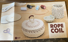 KiwiCo Maker Crate Rope Coil Basket Craft Kit