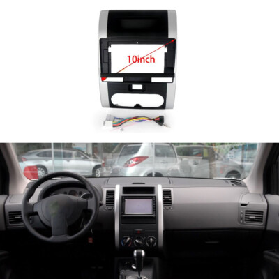 Fascia Stereo Radio Bezel Panel Frame 10inch Trim For Nissan X-TRAIL MX6 08-12 D