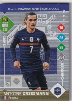 Panini Road to Qatar World Cup Karte 2022 Nr 185 Antoine Griezmann Game Changer