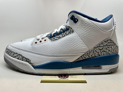 Jordan 3ホワイト/グレー/ブルー スニーカー Amazon | [ナイキ] エア ジョーダン 3 レトロ J AIR JORDAN 3 RETRO