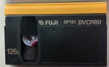 New Fujifilm DVCPro Tape, 126 Minutes, Large Video Cassette Tape, DP121-126L