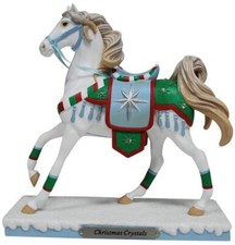LAST ONE Trail of Painted Ponies Christmas Crystals Pony Figurine Xmas FREESHIP