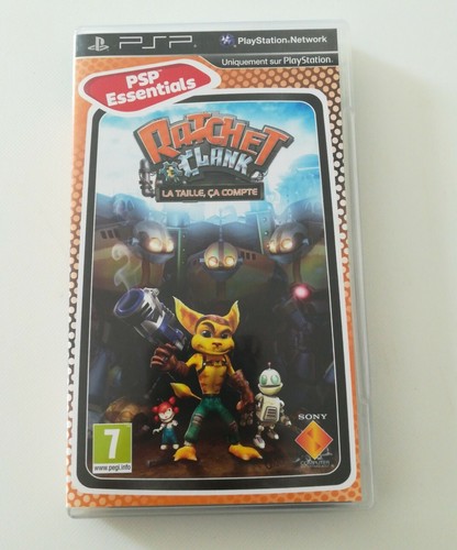 RATCHET CLANK LA TAILLE ÇA COMPTE SONY PLAYSTATION PORTABLE