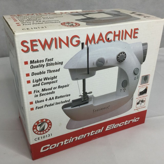 Portable Mini 2speed Sewing Machine Continental Electric Model Ce10131 for sale online eBay