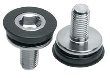 Crank Arm Bolts for Bicycle Crankset Bottom Bracket Steel M8 x 15mm Set of 2