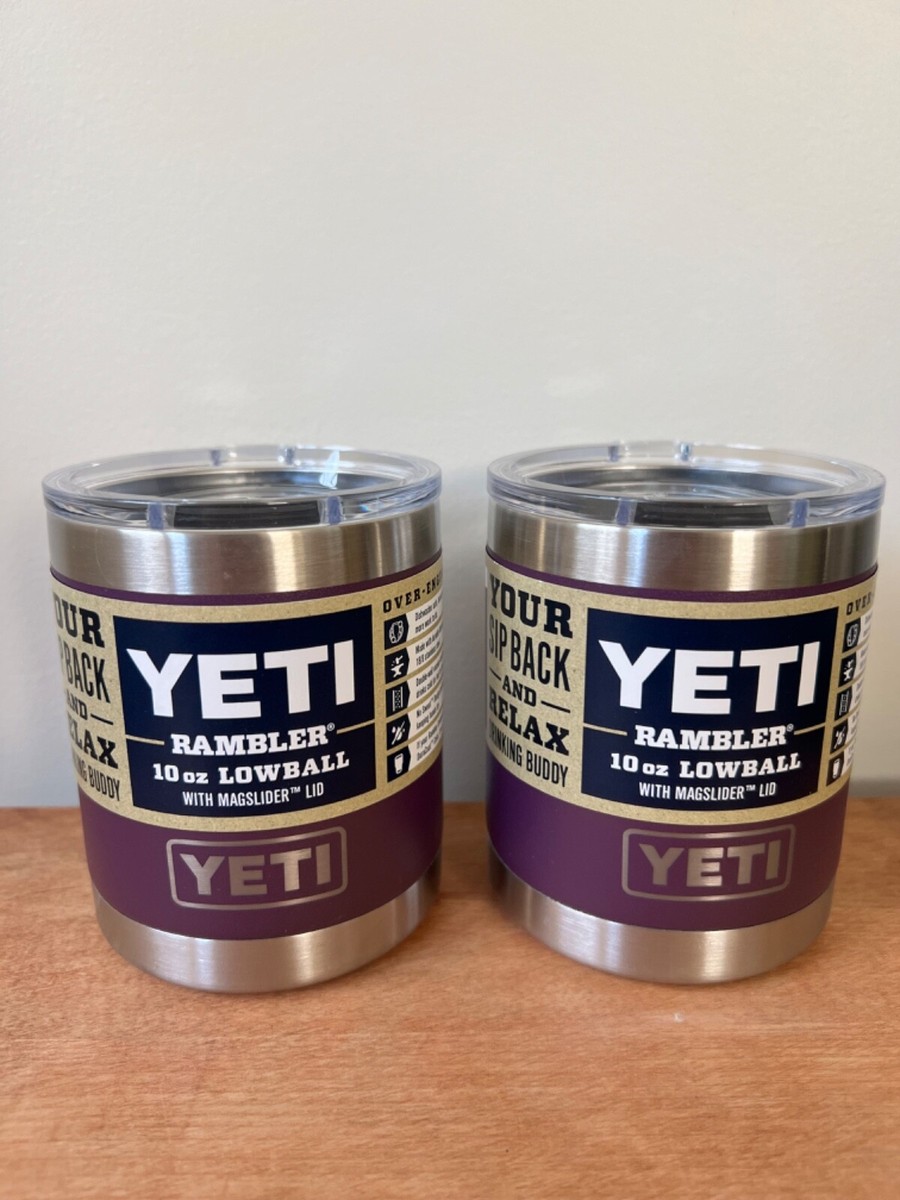 YETI rambler 10oz lowball PURPLE タンブラー YETI Rambler 10oz Lowball Brand New With Tag. Nordic Purple