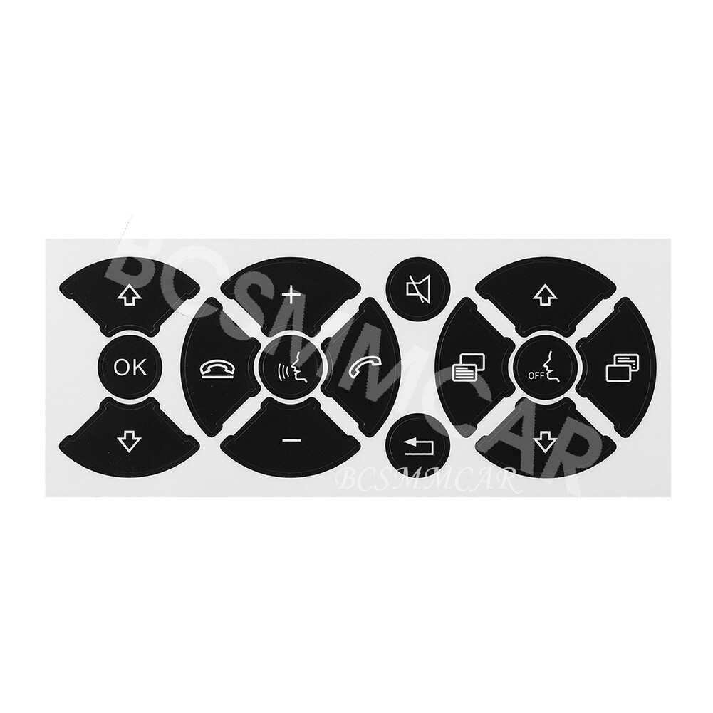For Mercedes Benz Steering Wheel Button Repair Decals Stickers Decoration