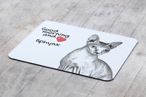 Sphynx Tapis de Souris Avec Chat Art-Dog - Photo 4/7
