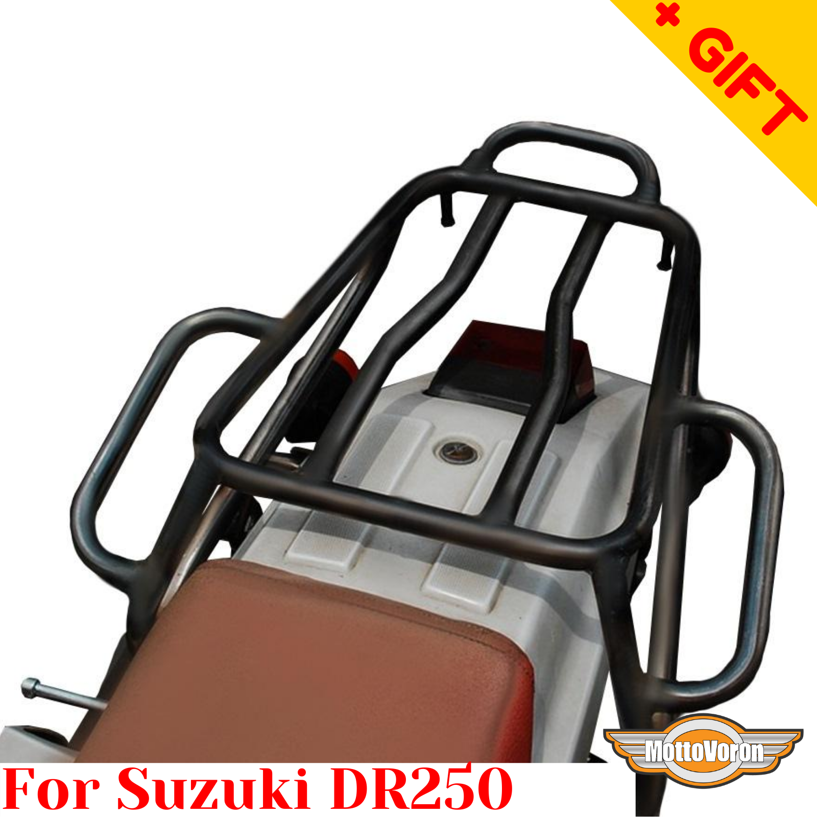 For Suzuki DR 250 rear rack Suzuki DR250 rear luggage rack, Bonus | eBay