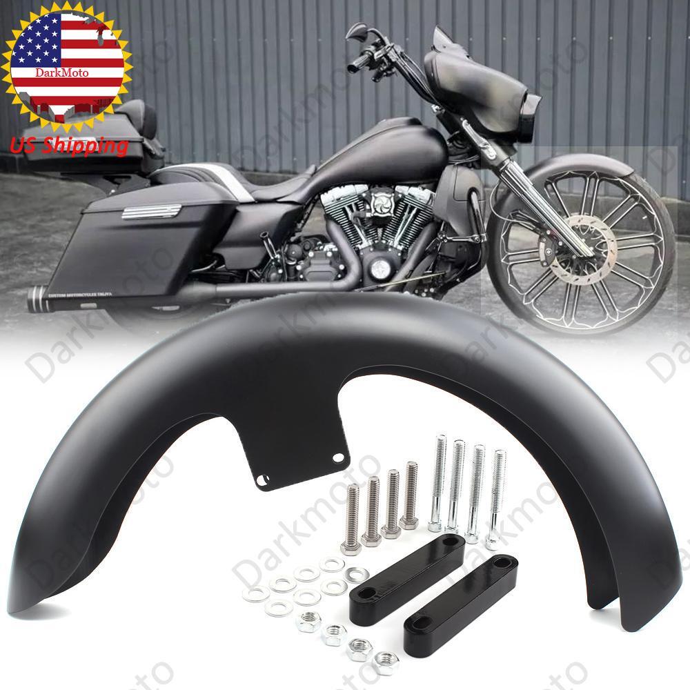 キング様　Harley-Davidson ハーレー フロント リアフェンダー Amazon | メタル 19インチ オートバイ フロントフェンダー