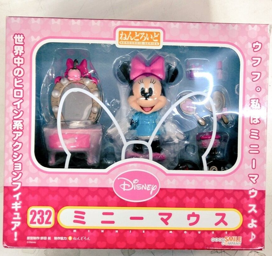GOOD SMILE COMPANY Nendoroid 232 Minnie Mouse Figure 10cm 3.9inch