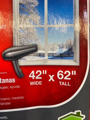 Frost King V73/4 Window Insulation Shrink Kit 4 Pack indoor NEW - Picture 2 of 8