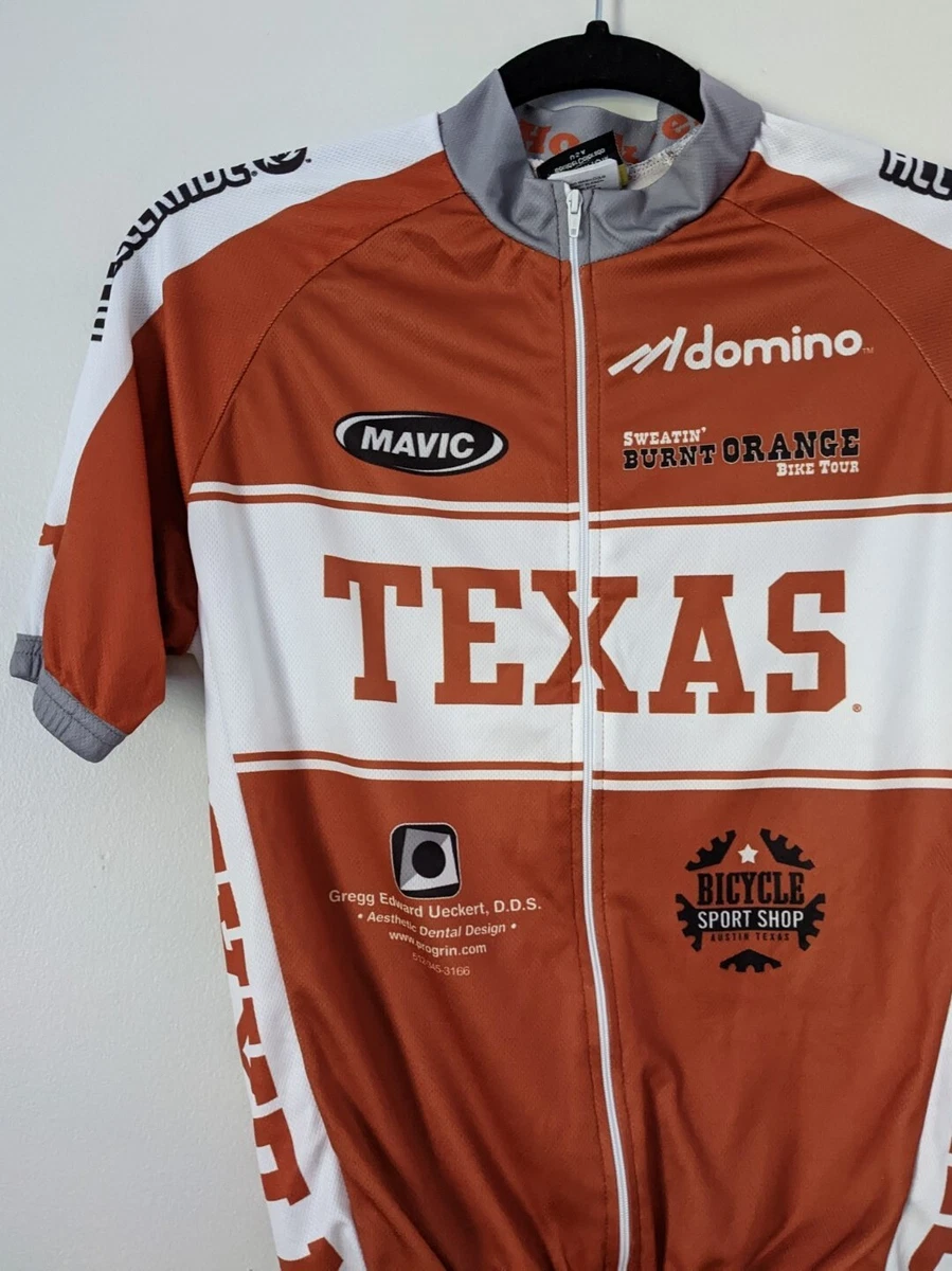 Texas longhorns cycling jersey sale