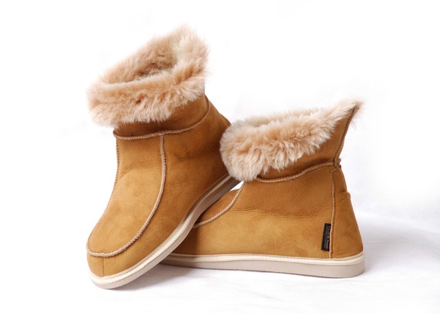 just sheepskin slipper boots