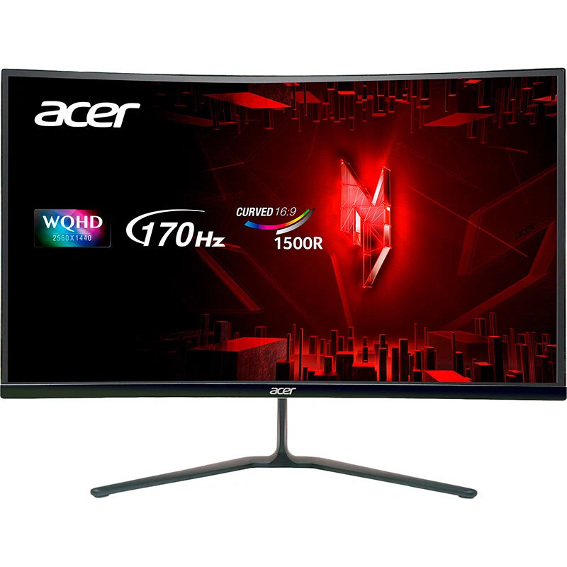 Acer Nitro ED270UP2bmiipx Curved Gaming Monitor 27" WQHD 2560x1440 170Hz 1ms