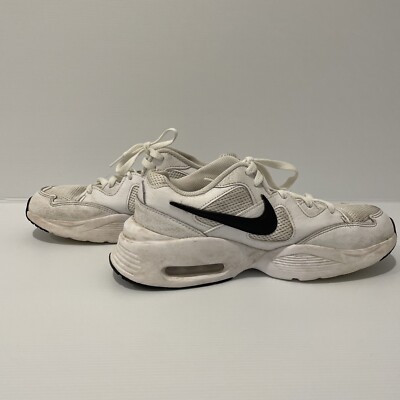 Nike Air Max Fusion Casual Shoes White Black Women's Size