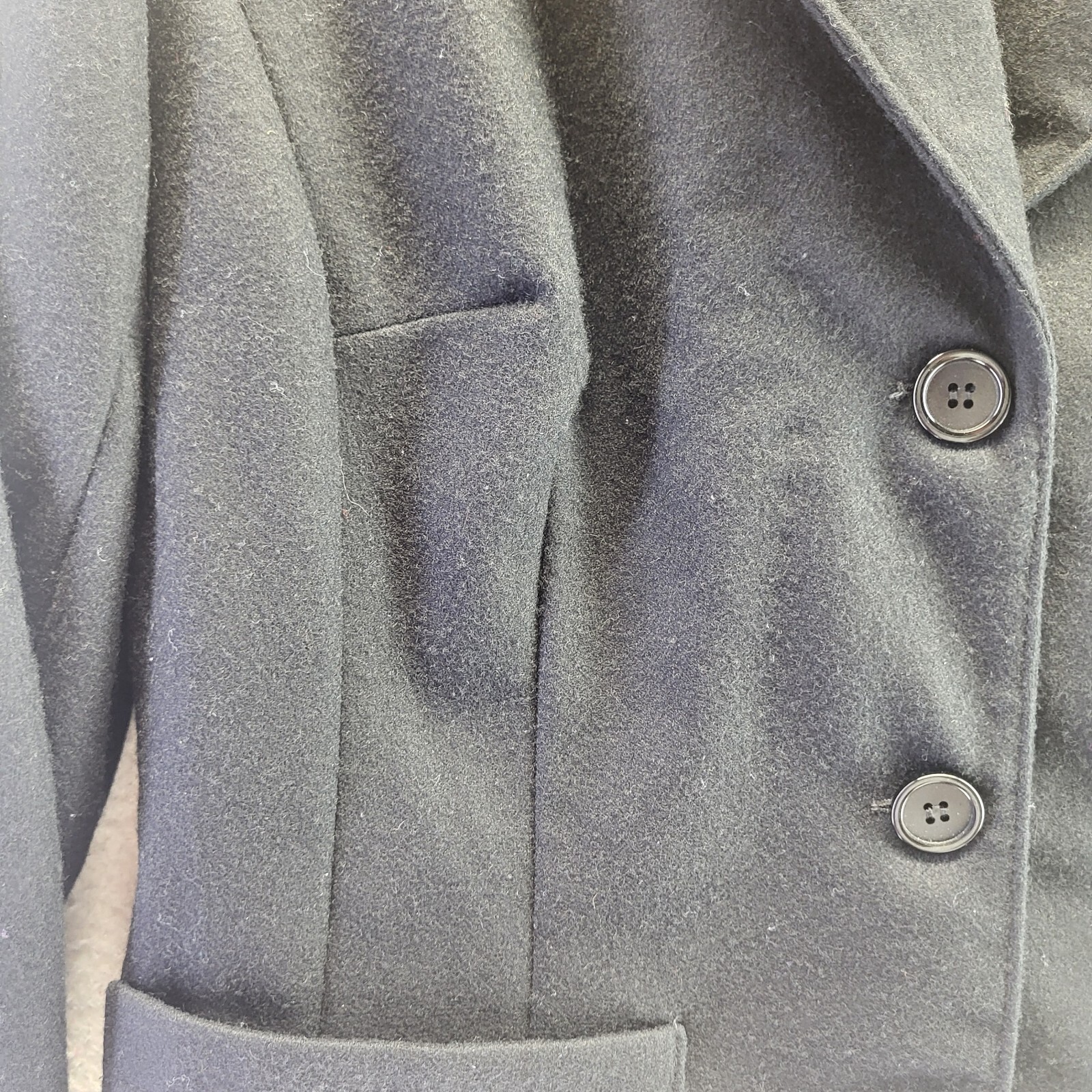 Pendleton Vintage Virgin Wool Double Breasted Bla… - image 4