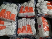 Lot of 6 Pair Magid TB26EOCR Lined Leather Palm Gloves XL Size A6 Cut Resistant