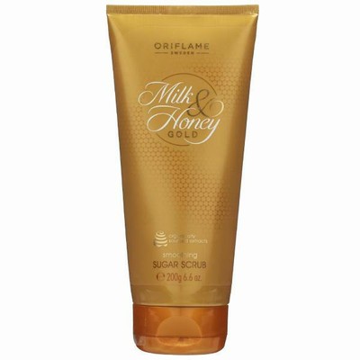 milk honey scrub
