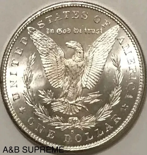(1) "S" Morgan Dollar San Francisco Mint From OBW Roll GEM BU Unc 90% Silver