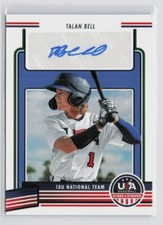 2023 Panini USA Baseball Stars & Stripes - #18U2-TB Talan Bell (AU, RC) 