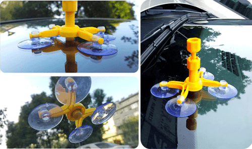 Car Windshield Glass Repair Agent Auto Chip Cracked Glass Repair Kit Resin Tool - Picture 9 of 10