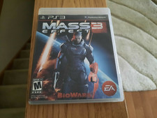 Mass Effect 3 PS3 2012 Playstation 3 CIB Complete Tested Working 1 Day Ship 