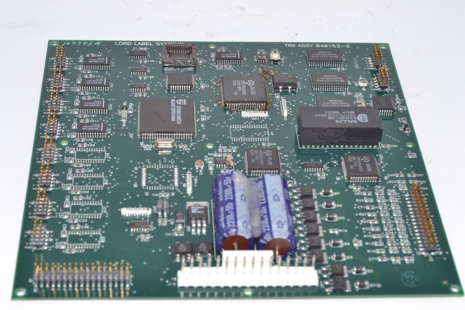 PLACA DE CIRCUITO IMPRESO LORD LABEL SYSTEMS PCB TRII ASSY 040153-2