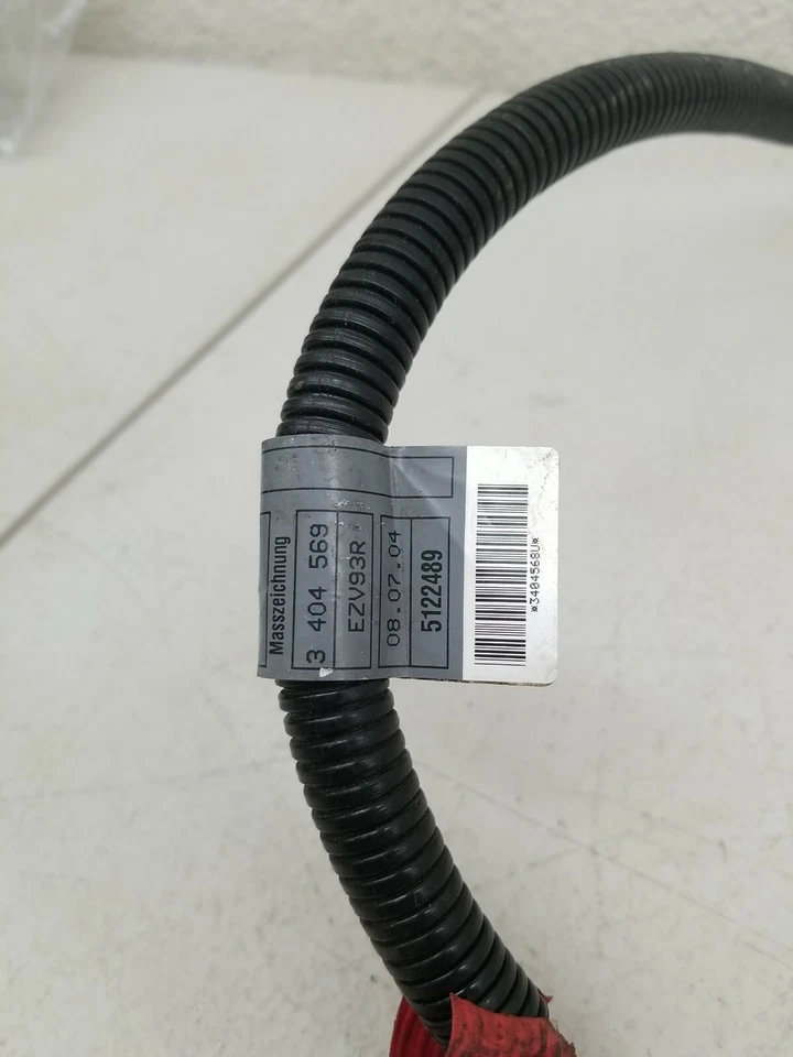 04 05 06 07 Bmw E83 X3 Battery Alternator Generator Starter Wiring Harness Cable - Image 3 of 4