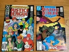 Vintage DC Comics - Justice League International #24 & #26 1989 - good condition