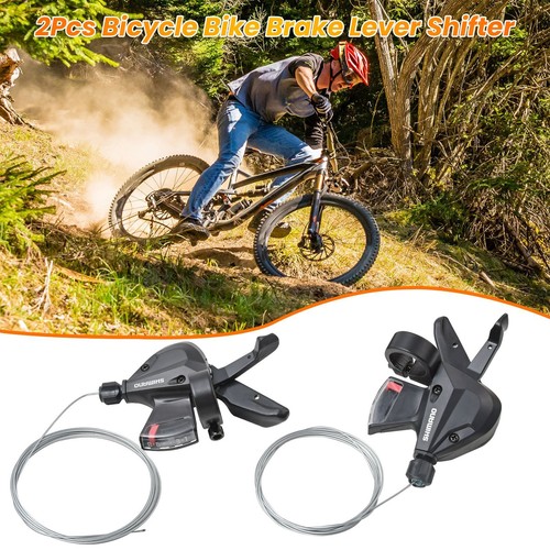 2x Fahrrad Schalthebel Altus SL-M 310 für Shimano 3x8-fach 24Gang Schaltung DE - Bild 5 von 16