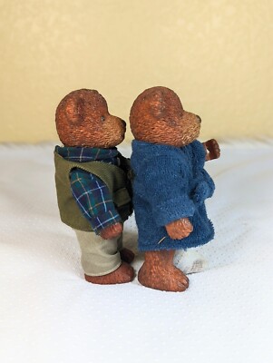 Russ サンディ　アンティークベアー Russ Teddy Bear Vintage Figurine Movable Legs And Arms 4.5 in Mama