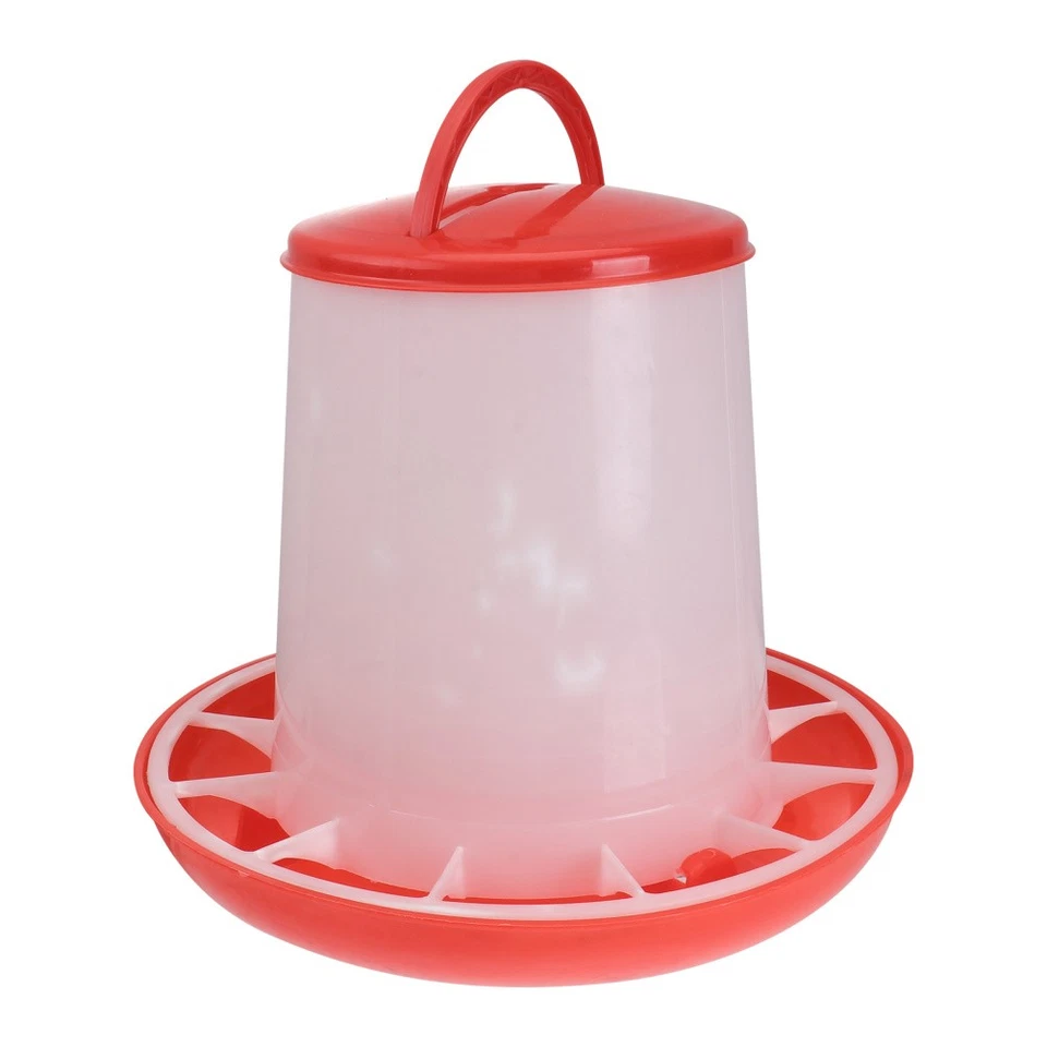  Futterspender Für Hühner Futterautomat Geflügel Viehfutterautomat - Bild 3 von 4